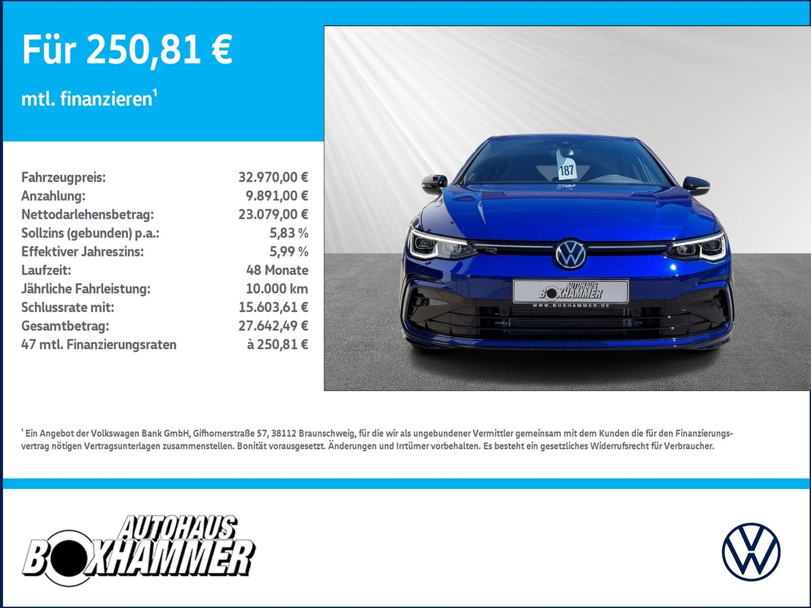 Volkswagen Golf VIII 1,5 eTSI DSG R-Line NAVI AHK RFK foto 3