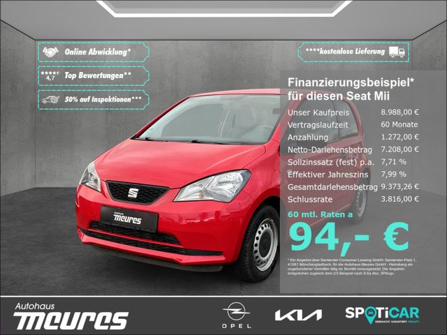 Seat Mii 1.0 Reference Radio MP3 Klima eFH ZV Allwett