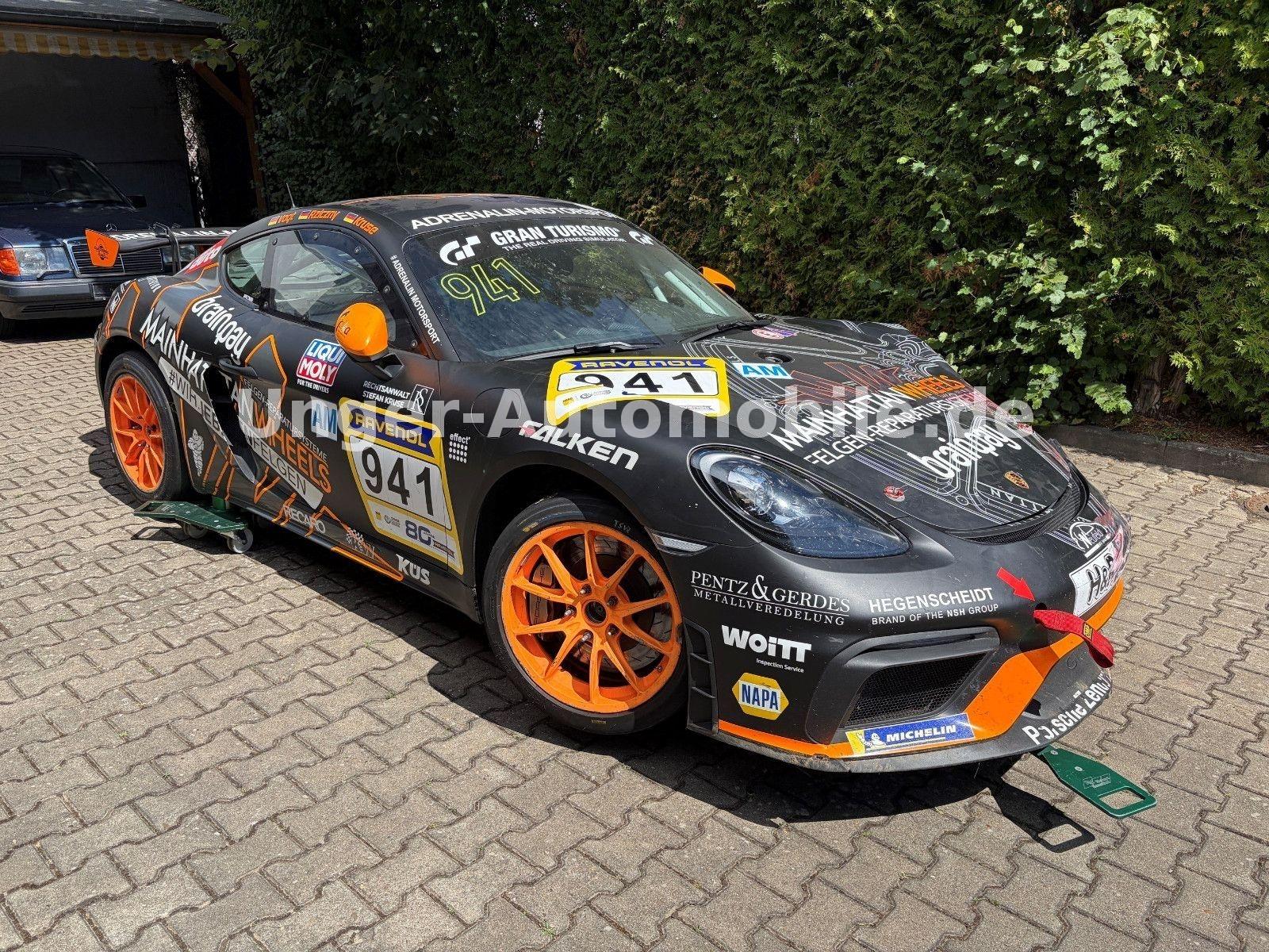 Porsche 718 Cayman GT4 CS Trophy Cup Rennwagen Racecar