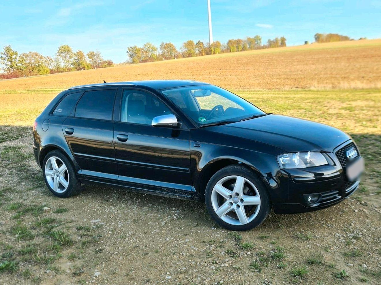 Audi A3 2008 — rear view