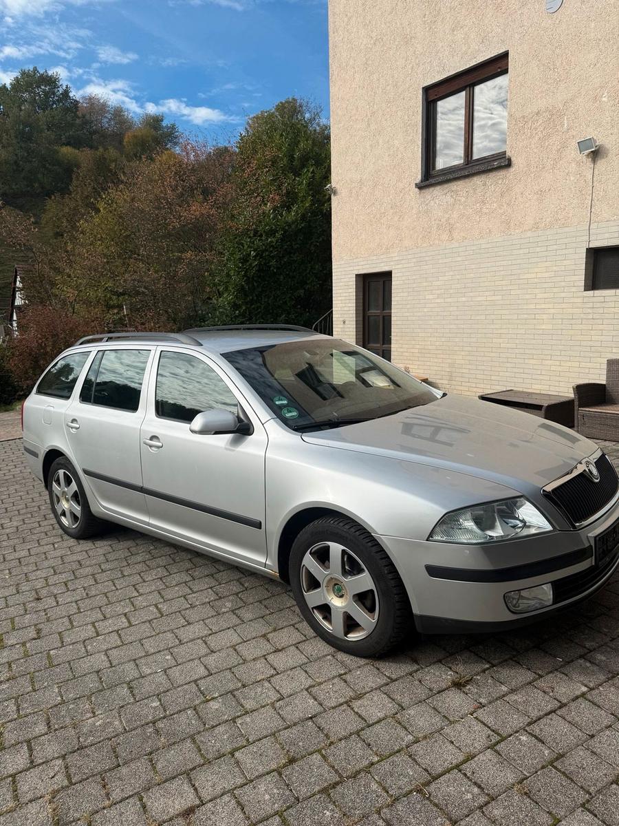 Skoda Octavia 2005 — rear view