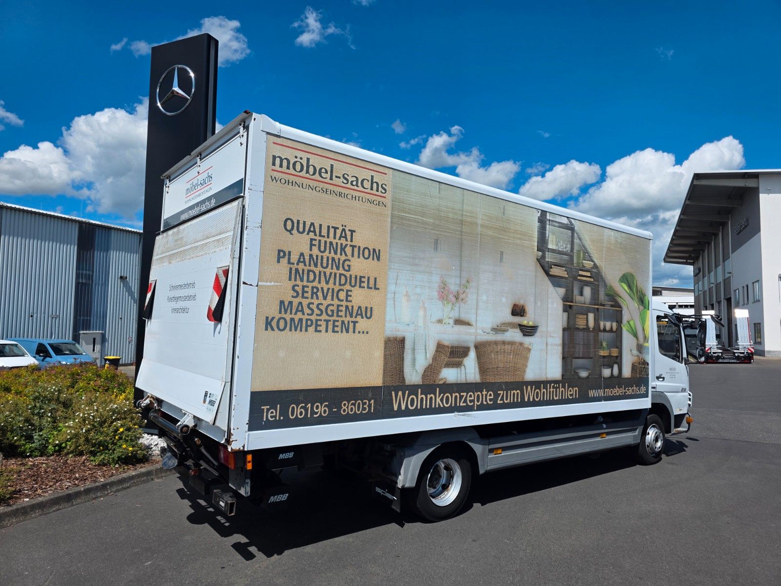 Fahrzeugabbildung Mercedes-Benz Atego 816 LBW MBB 1.000kg