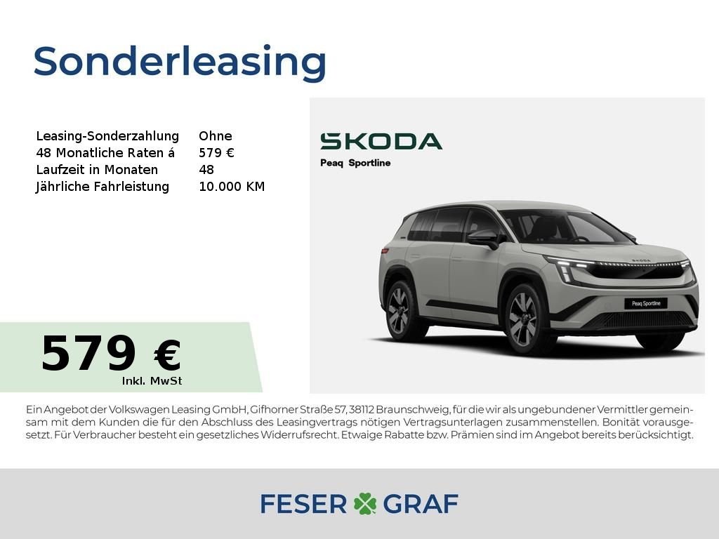 Skoda Peaq Sportline 90 *360°Kamera*elektr.Sitze*ACC*