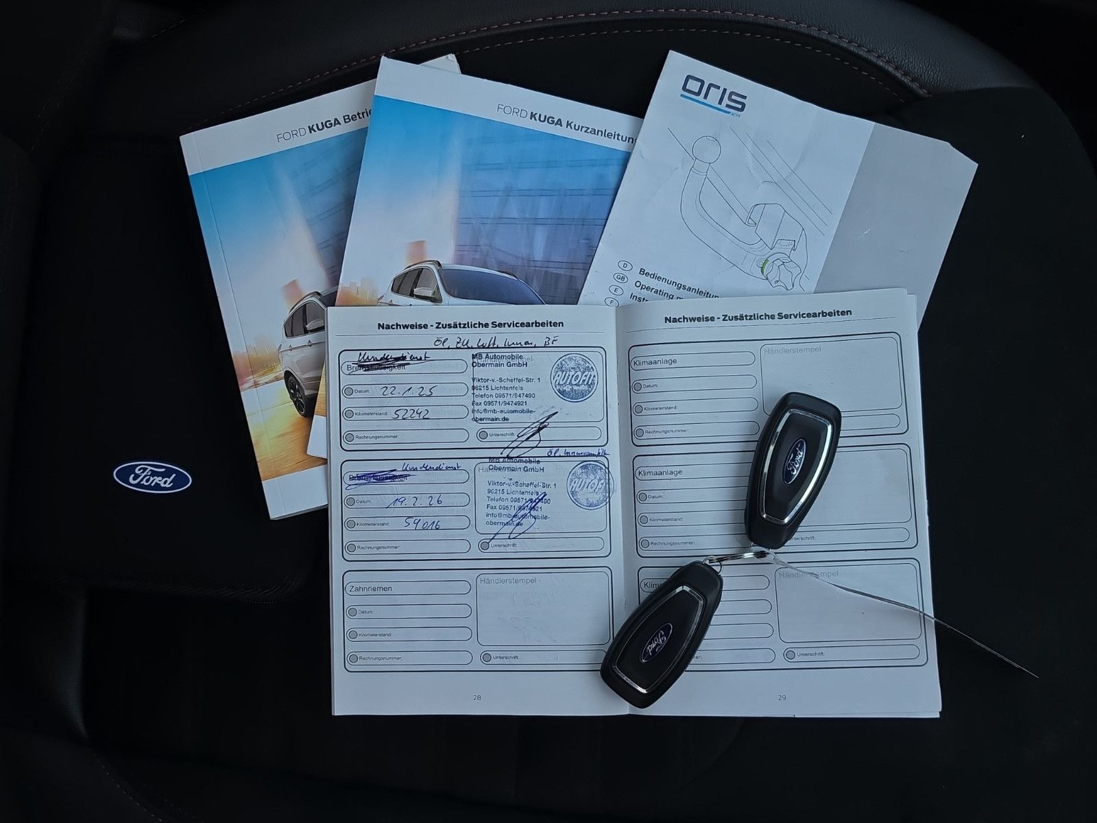 Fahrzeugabbildung Ford Kuga ST-Line Panorama-Dach Kamera Alcantara AHK
