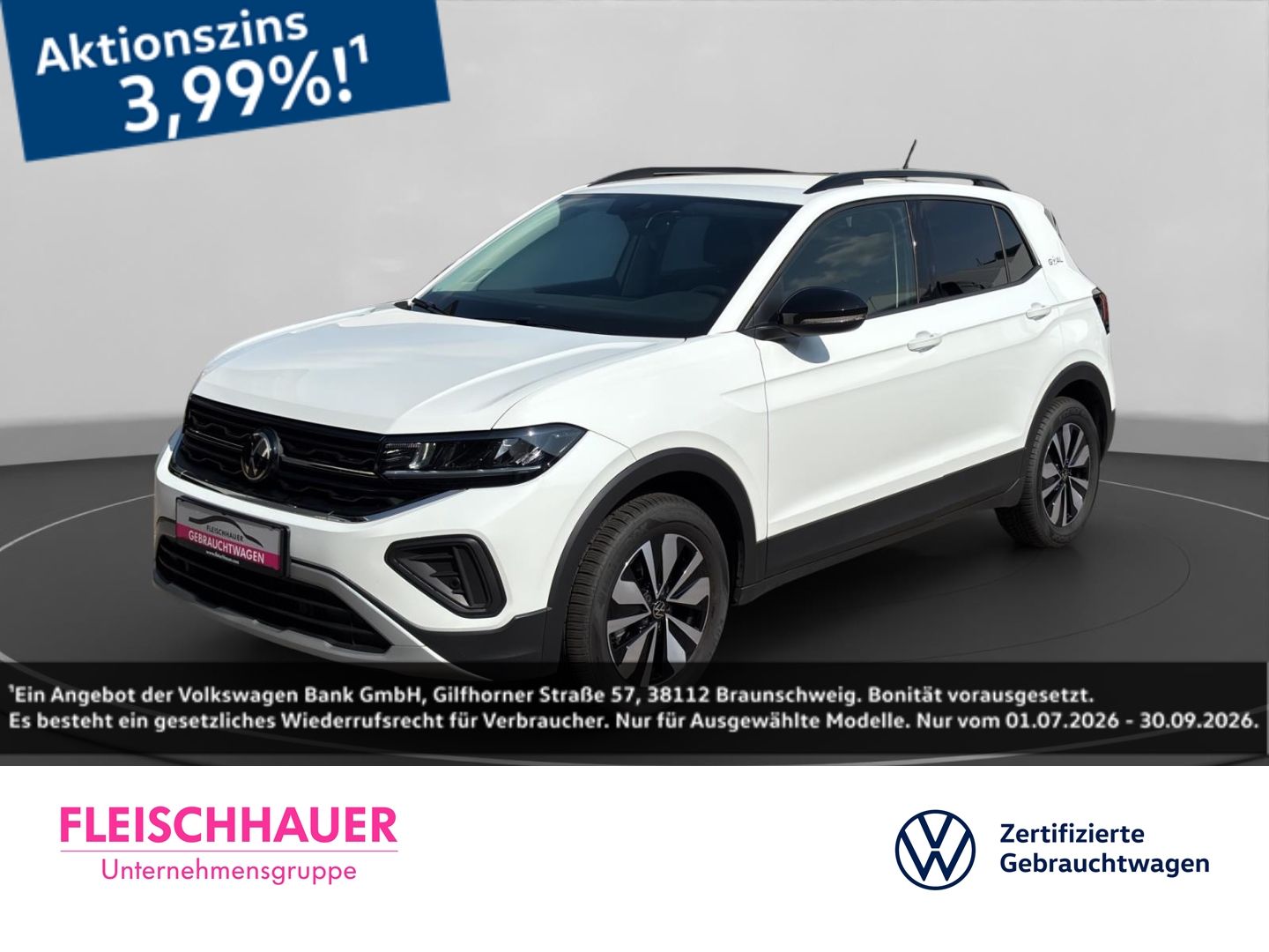 Volkswagen T-Cross 1.0 TSI Goal Life Sitzheizung LED-Schein foto 1