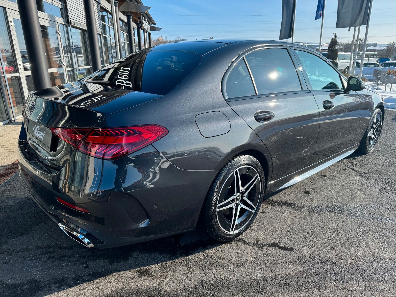 Fahrzeugabbildung Mercedes-Benz C 220d AMG+Burmester+ESD+RKamera+Night+TotW