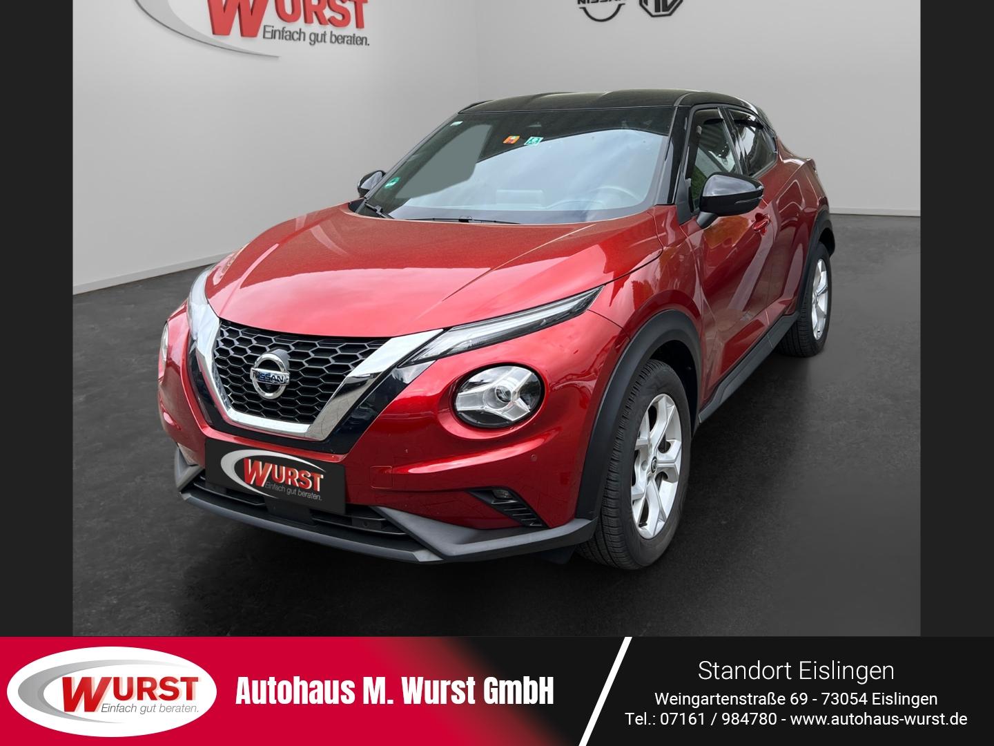 Nissan Juke N-Connecta DAB+ Rückfahrkamera Frontscheibe