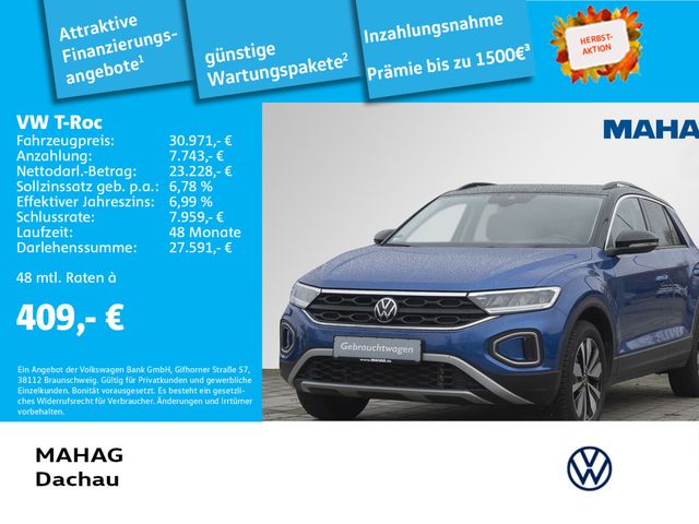 Volkswagen T-Roc 1.5 TSI MOVE Navi LED Standhz DSG