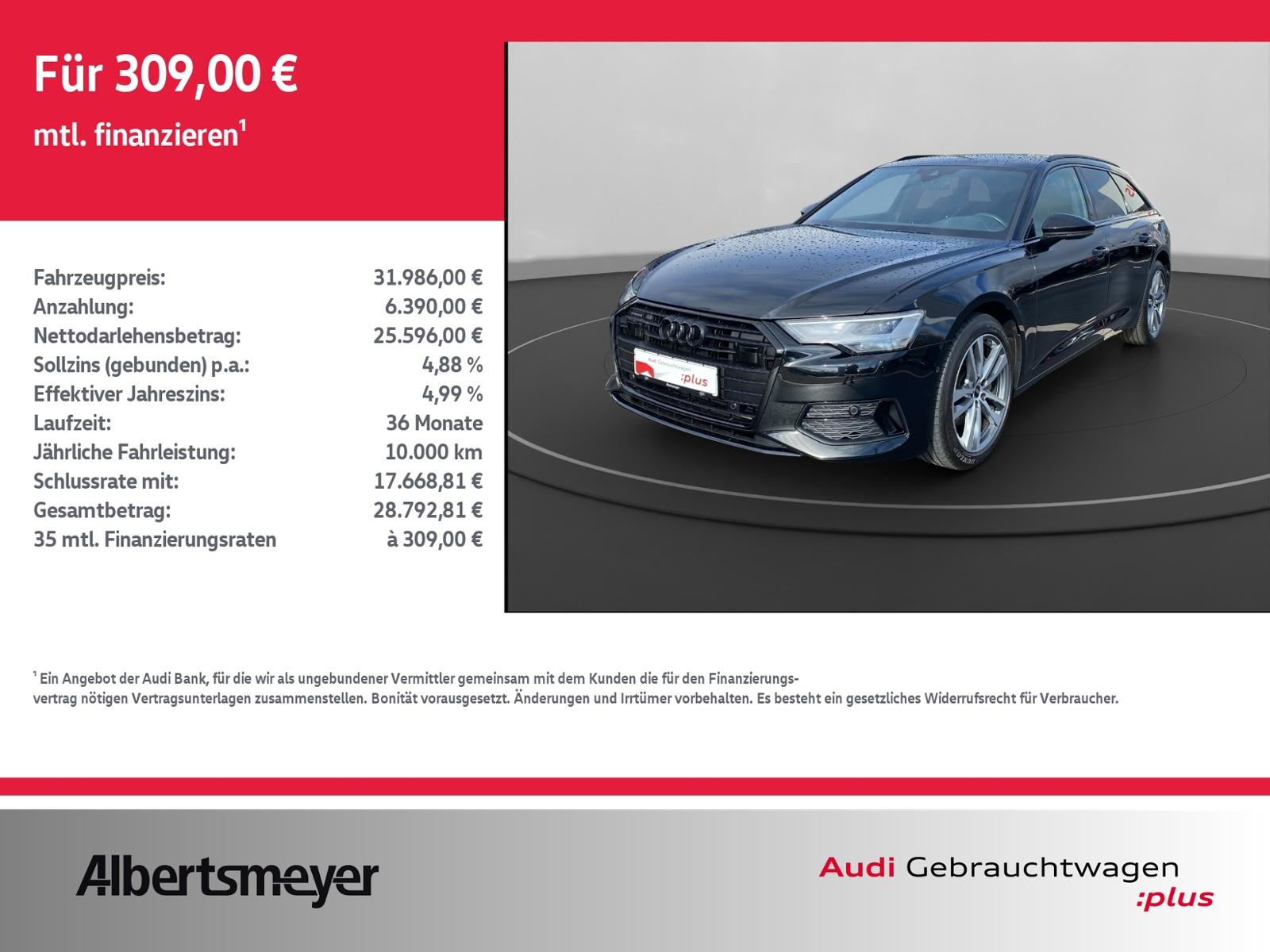 Audi A6 Avant 45 TFSI QUATTRO+ACC+NAVI+PANO