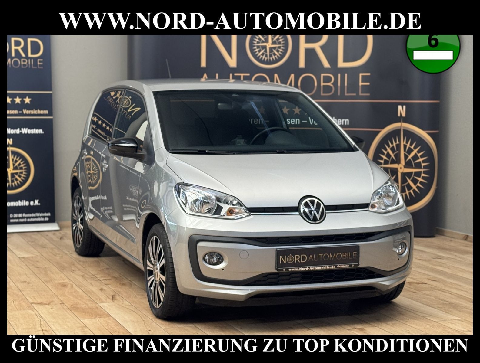 VW up! move up! ACTIVE 1.0 MPI Kamera/4-Türen/Klima