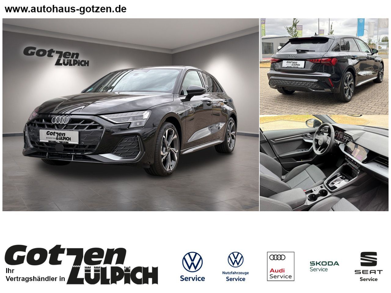 Fahrzeugabbildung Audi A3 1.5 TFSI (MHEV) Sportback S line Sportback