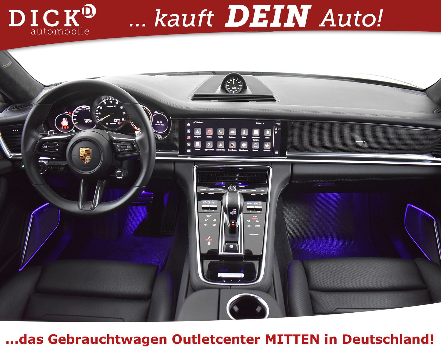 PORSCHE Panamera Turbo S  Sport Tu PANO+KERAMIK+360+VOLL - Image 11