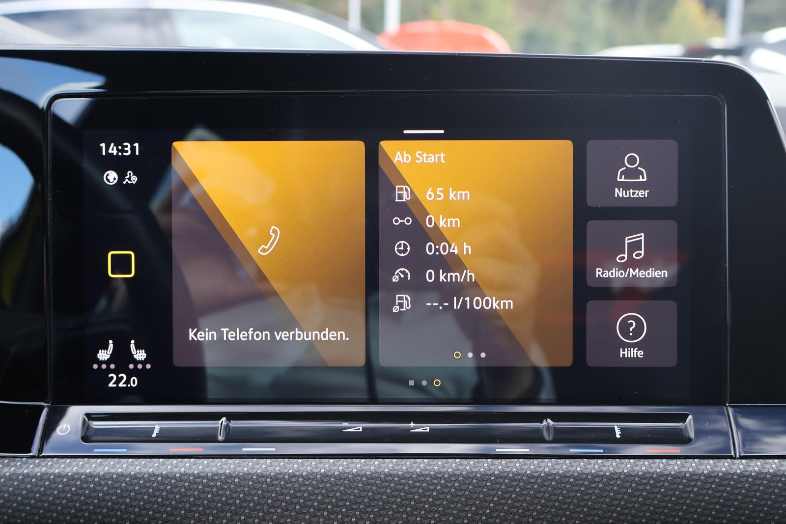 Volkswagen Golf VIII 1.5 16V TSI R-Line LED Navi Tempomat, миниатюра 14