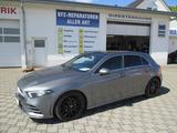 Mercedes-Benz A 180 d Autom. AMG Line - mit Diesel-Antrieb: Grau, Teilleder, Panorama-Dach, Limousine