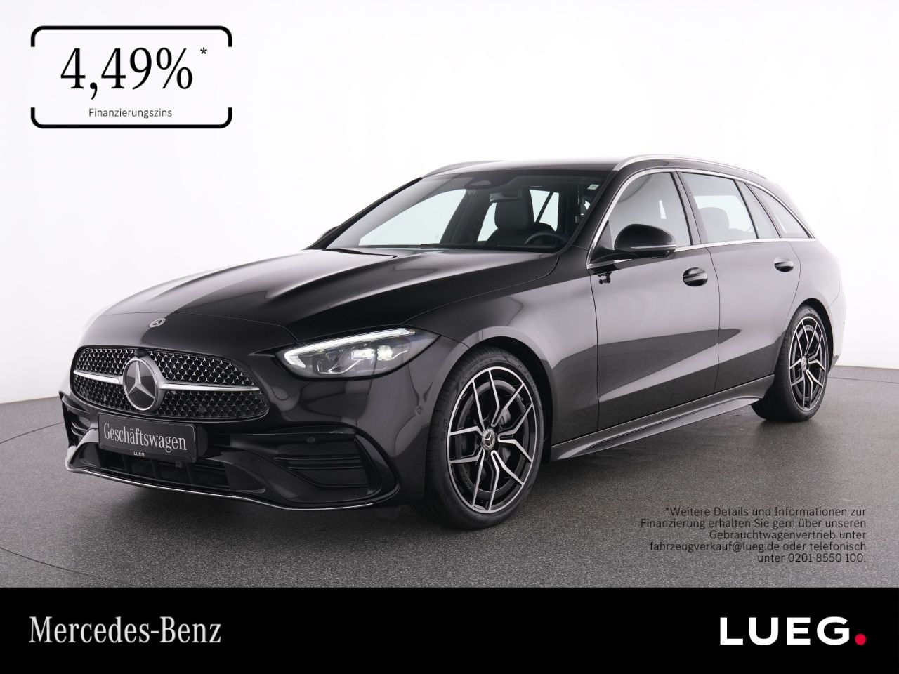 Mercedes-Benz C 180 T AMG+19''+HUD+AHK+360°+MEMORY+DISTRONIC++