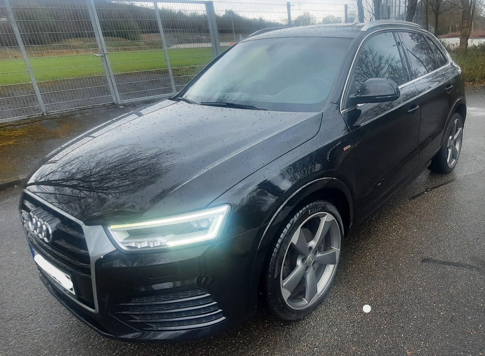 Audi Q3 2,0 TDI S-Line quattro Navi/LED/AHK/20"