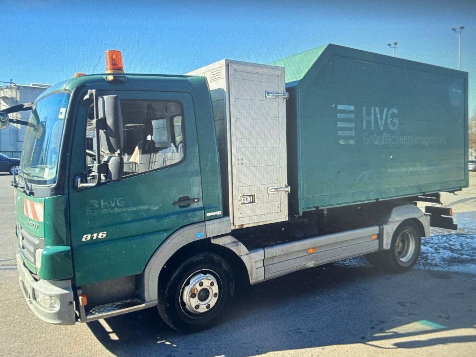 Mercedes-Benz ATEGO 816 BLUETEC 5 MEILER-KIPPER 1.HAND