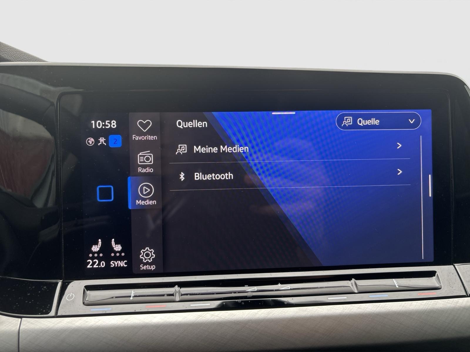 Volkswagen Golf VIII 2.0 TDI Life DSG KLIMA, NAVI, LED, RÜC, миниатюра 21