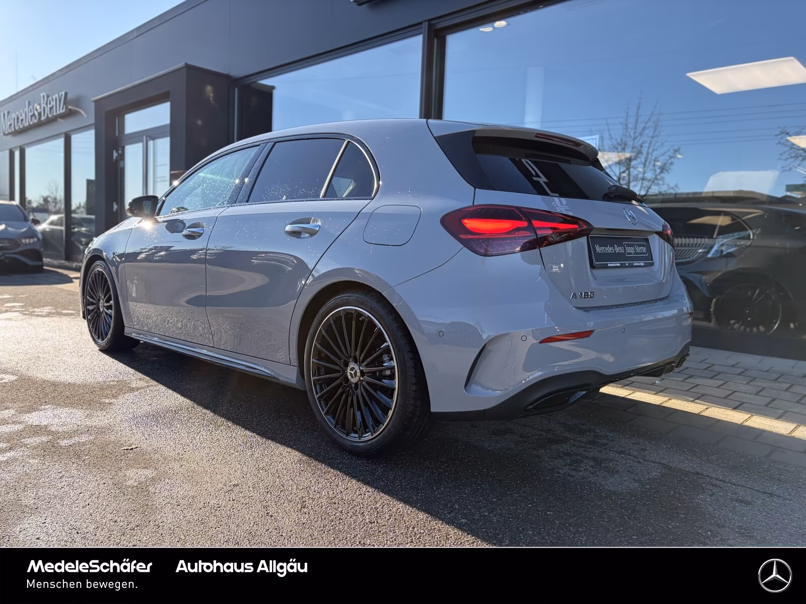 Mercedes-Benz A-Class AMG Night Dist MLED AHK KeylGO Sound 360°, миниатюра 3