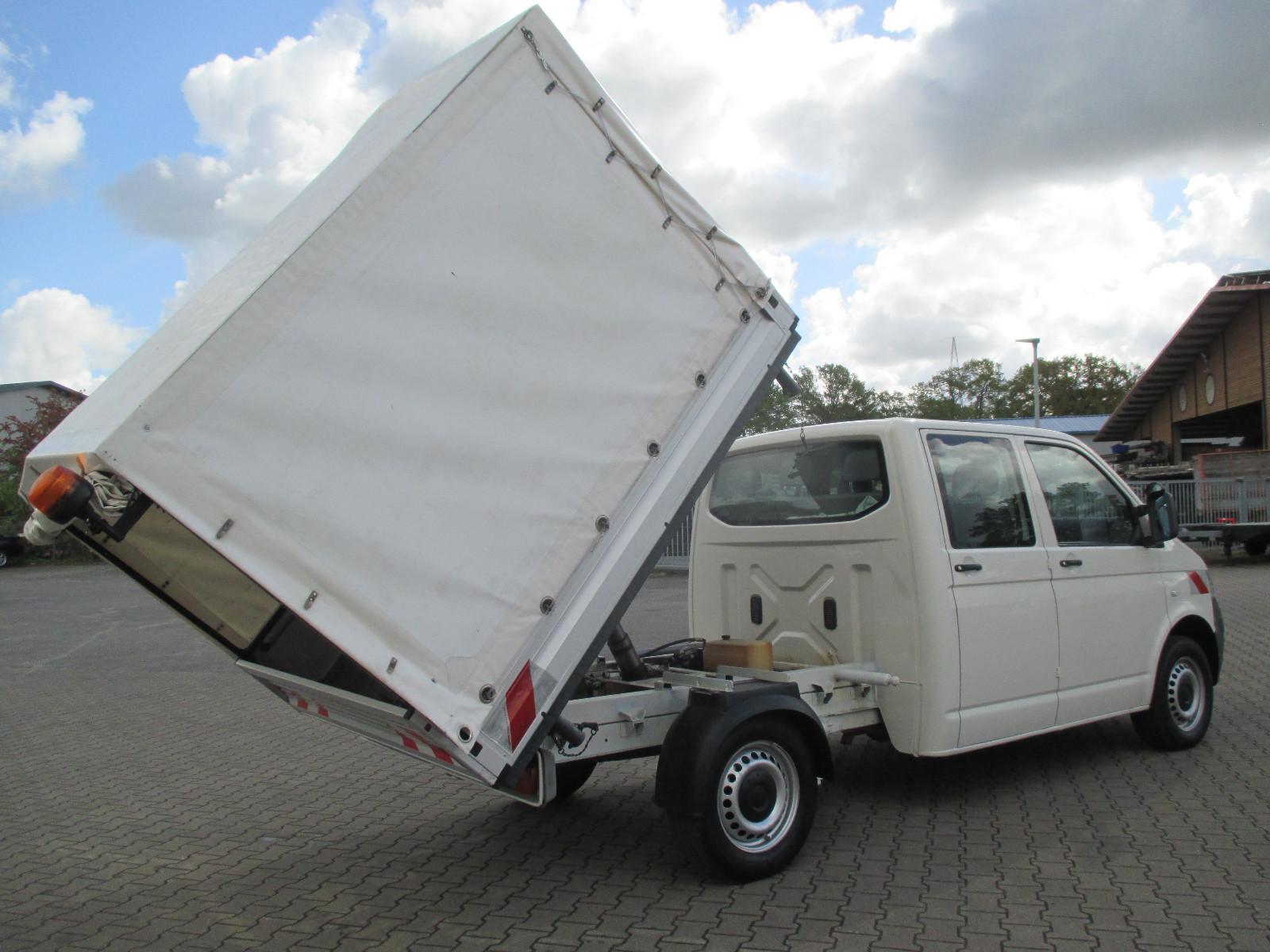 Volkswagen T5 DoKa Pritsche  -Kipper 1,9TDI /Klima
