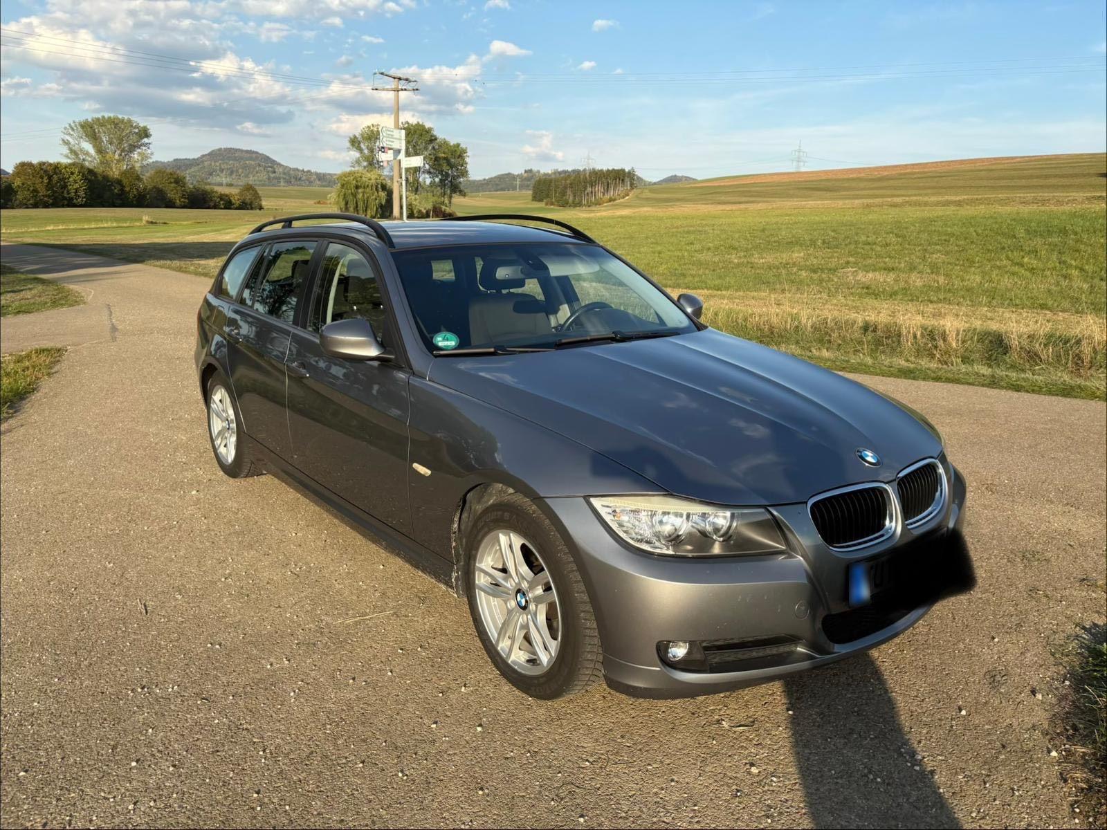 BMW 318 2009 — вигляд ззаду