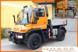 Mercedes-Benz UNIMOG U400 /TÜV/Hydros./VarioPilot/4m³ Streuer - Mercedes-Benz U400