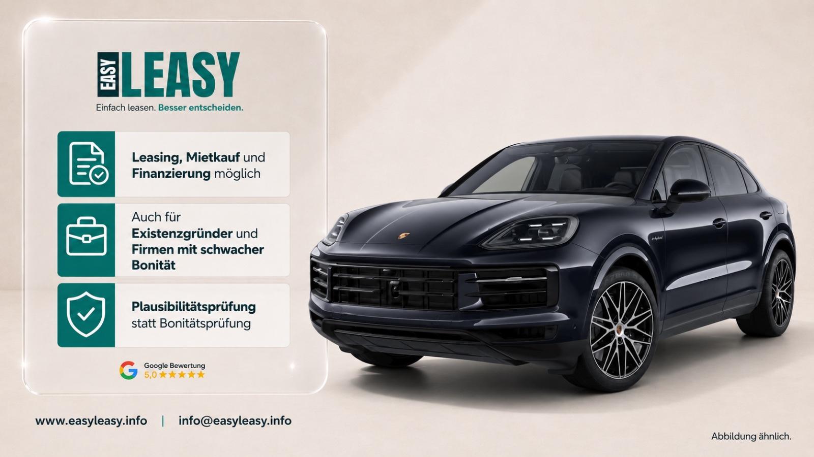 Porsche Cayenne E-Hybrid Coupé *Miete*Mietkauf möglich