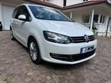 Volkswagen Sharan 2.0 TDI SCR 135kW DSG 4MOT BMT Highli... - weiße Volkswagen Sharan