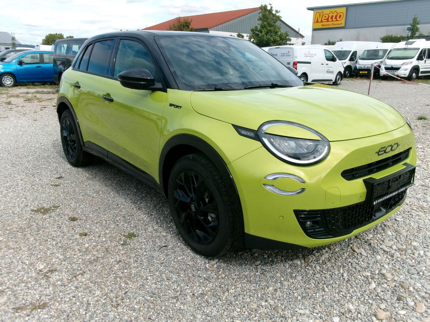Fiat 600 e W Sport Uconnect LED 360 ACC Fernlichtass.