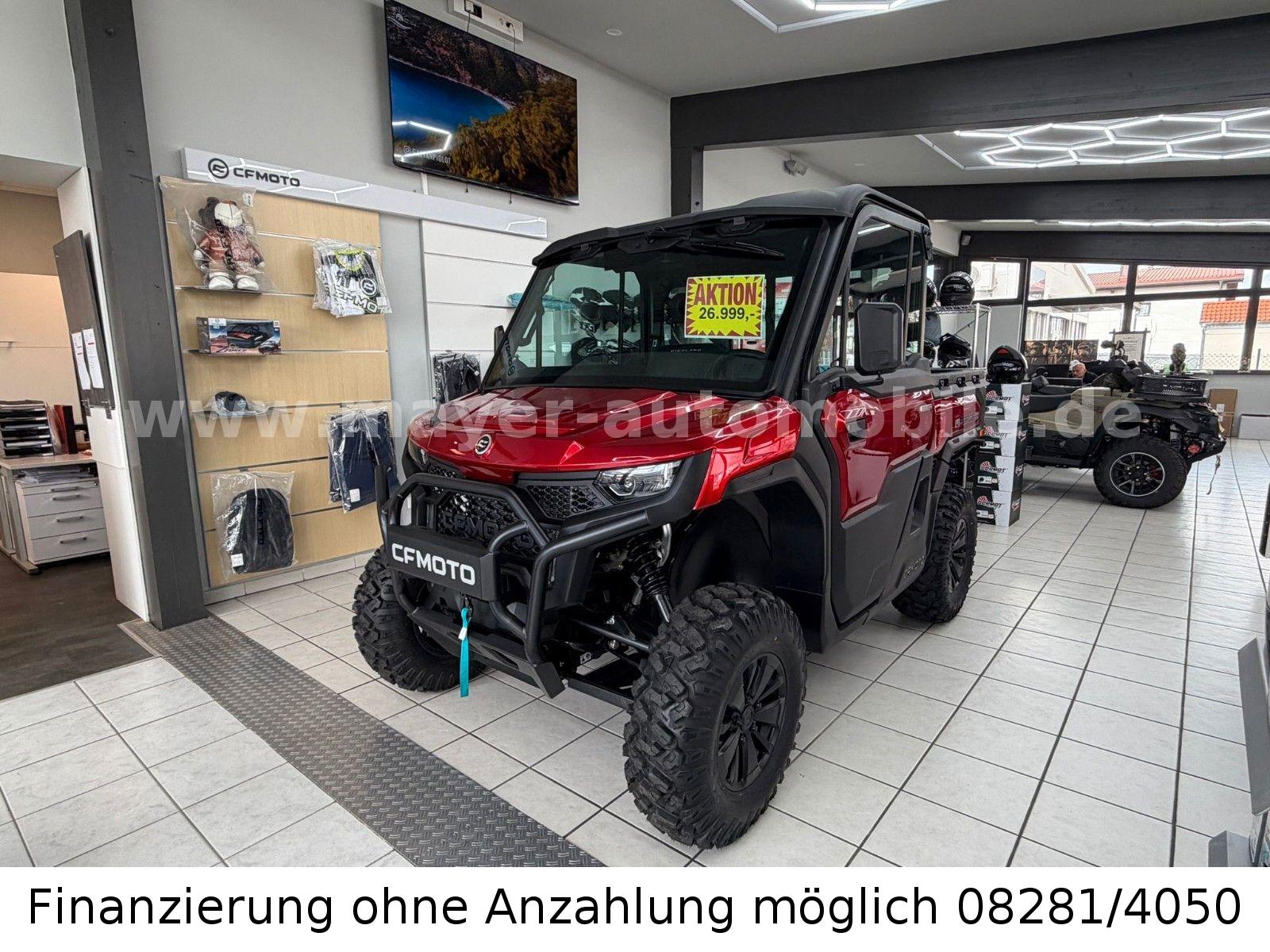 CFMOTO UFORCE 1000 U10 PRO HIGHLAND T1b ABS*LAGER*