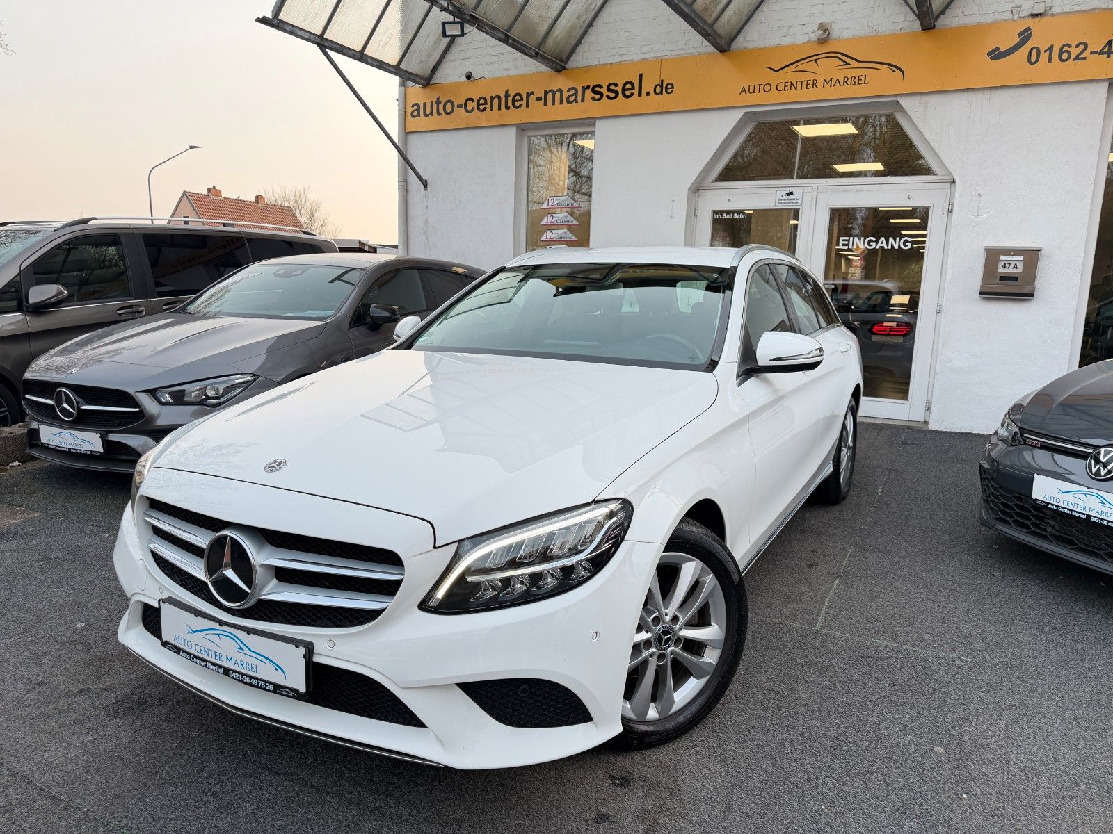 MERCEDES-BENZ C 180 LED/KAMERA/SPURHALTE/TOTWINKEL/EL. SITZE