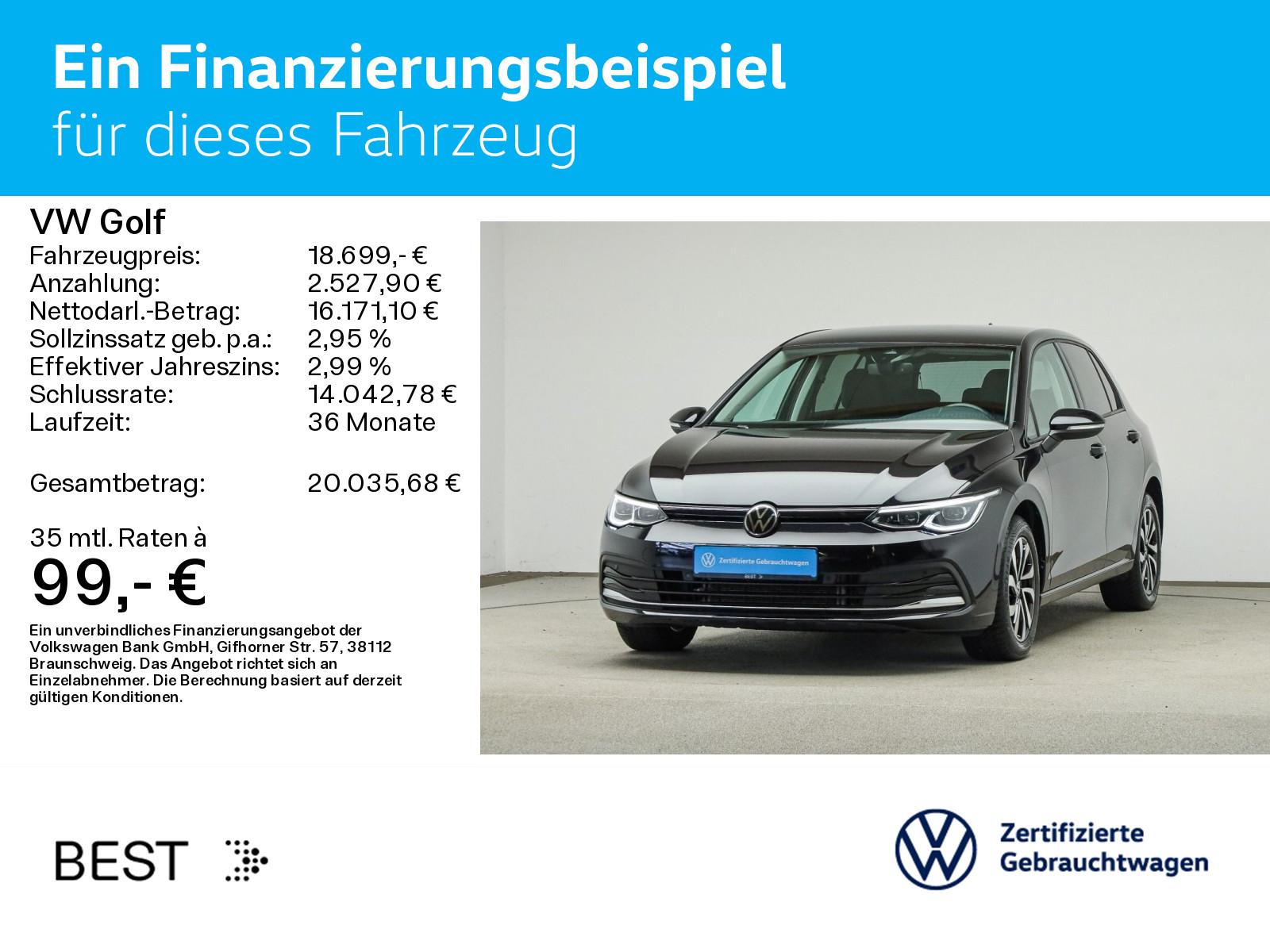 Volkswagen Golf VIII 1.5 TSI ACTIVE*IQ.LIGHT*STHZG*PDC*SHZ*, миниатюра 2