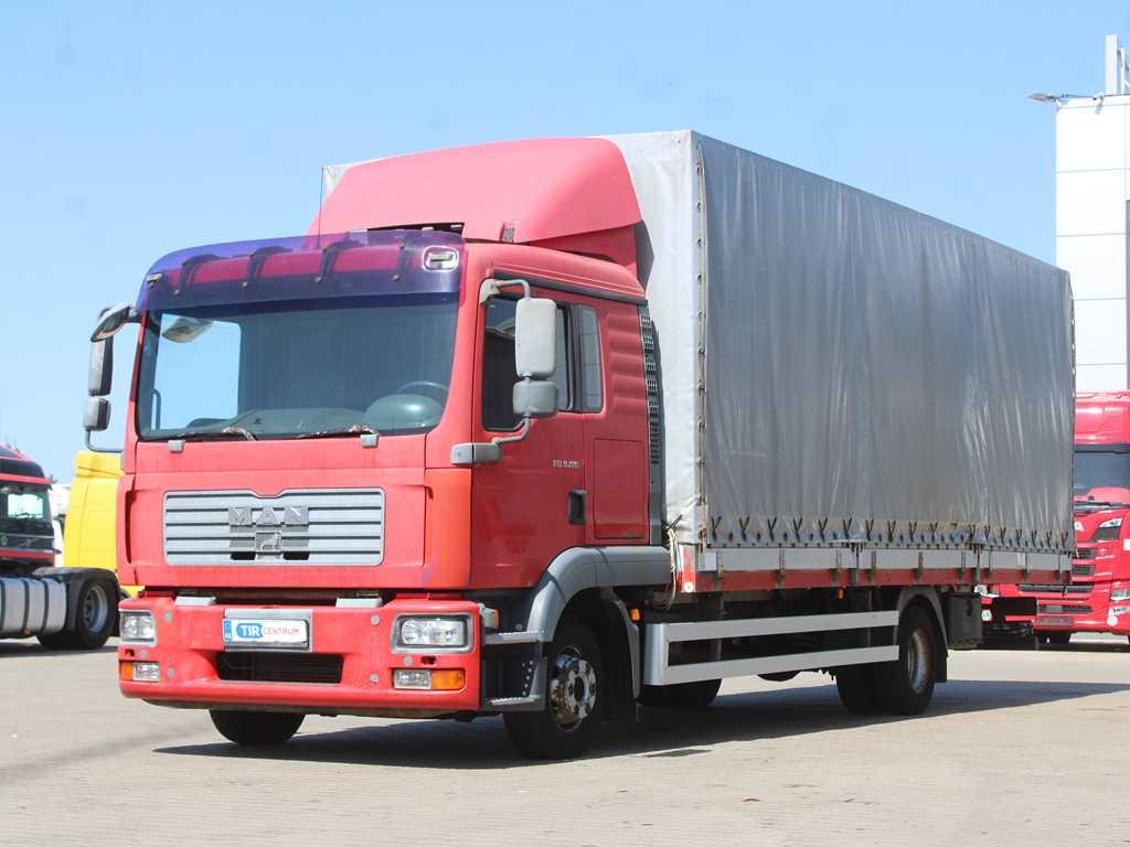 MAN TGL 7.180, EURO 4, SIDEWALLS