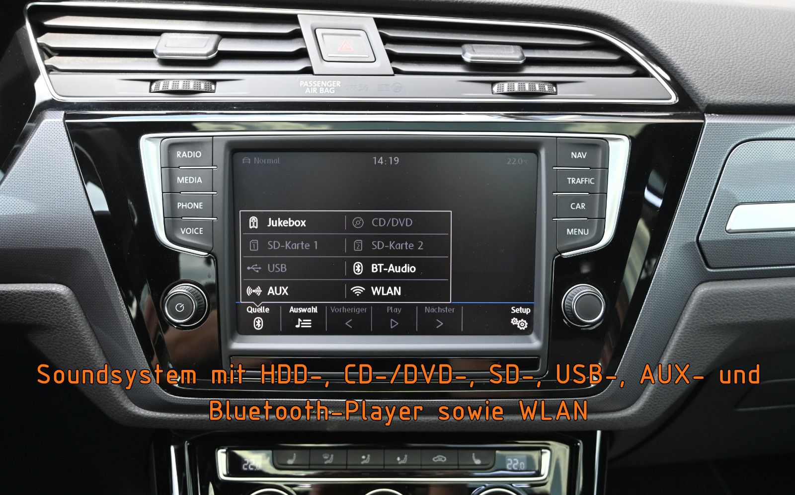 Fahrzeugabbildung Volkswagen Touran 2.0 TDI DSG R-Line °ACC°AHK°PANORAMA°KAM°