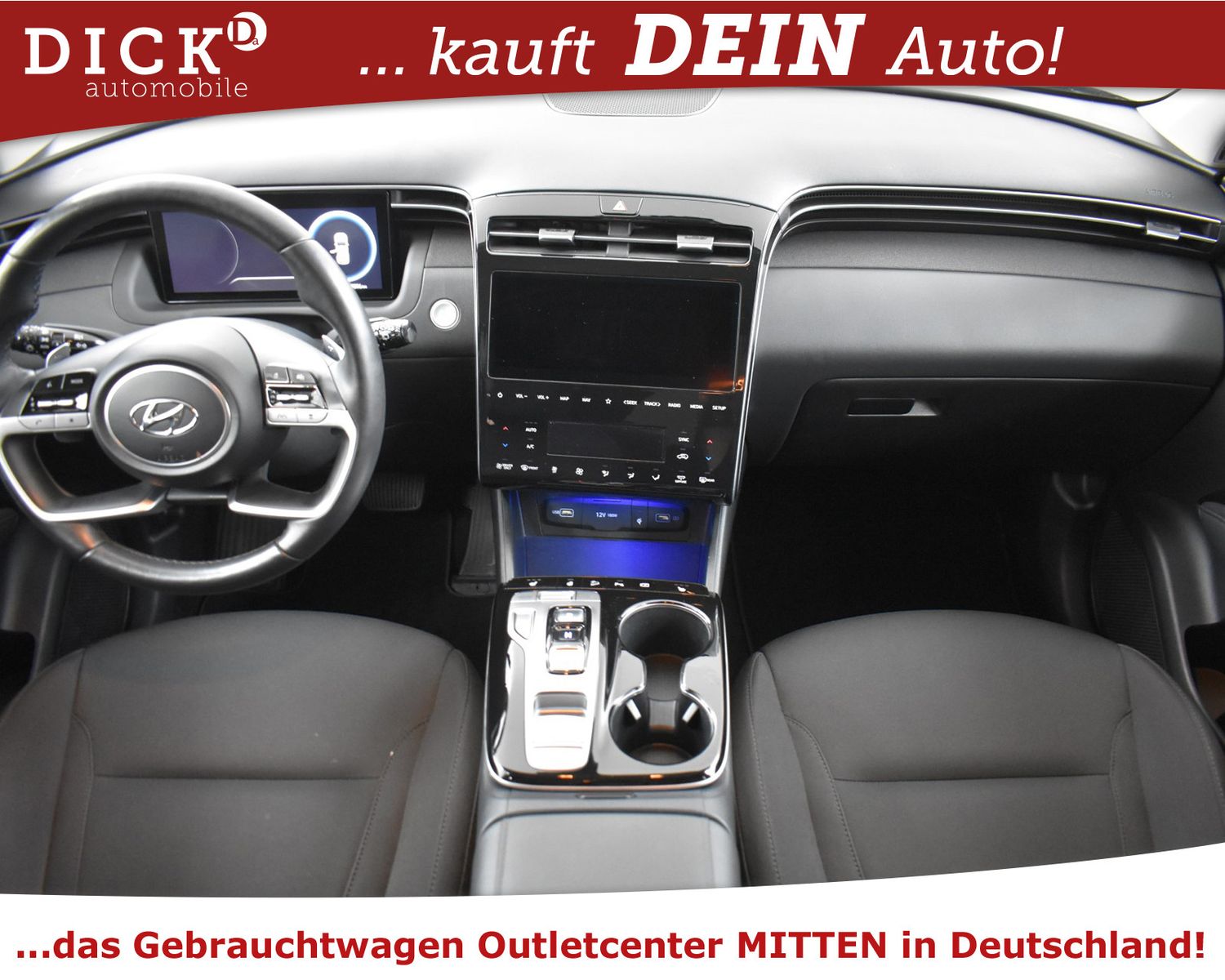 HYUNDAI Tucson 1.6 Hyb 4WD Trend NAV+LED+SHZ+KAM+ACC+AHK - Image 12