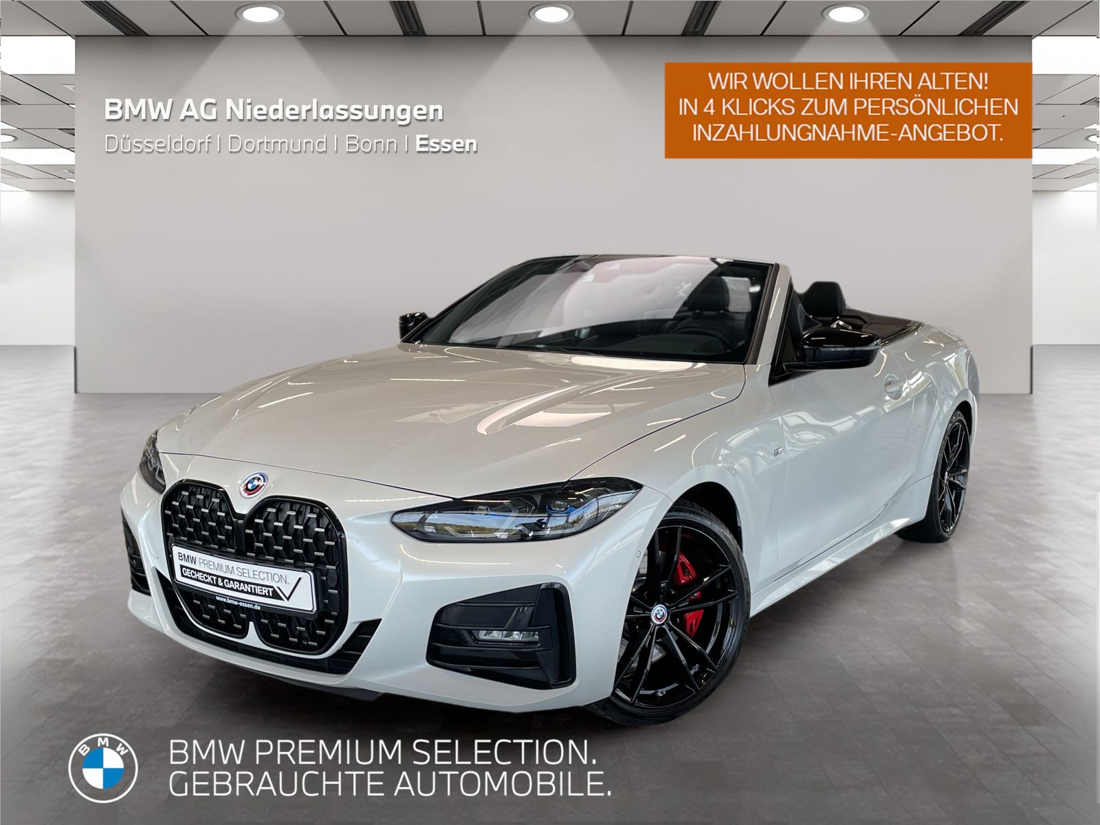 BMW 430i Cabrio M Sport AHK Harman K Laser Kamera foto 1