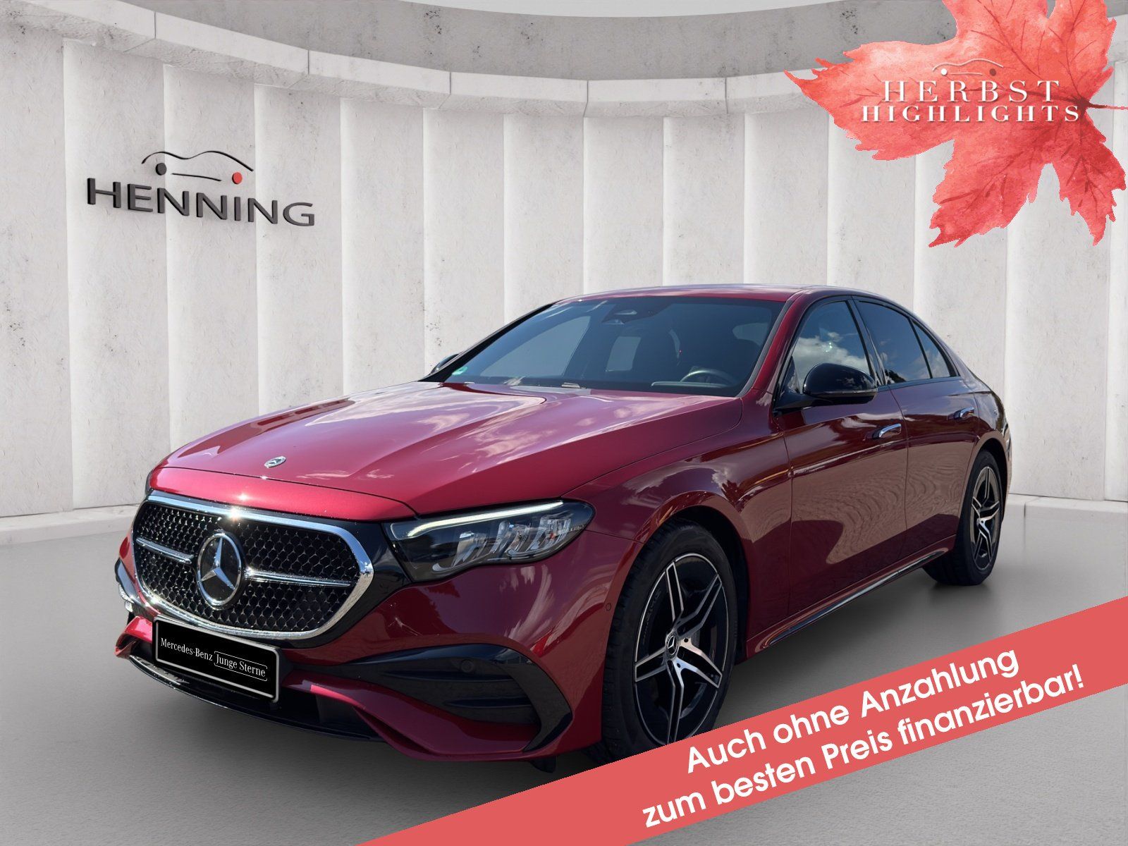 Mercedes-Benz E 220 d AMG Night Paket Keyless Agilitiy LenHei