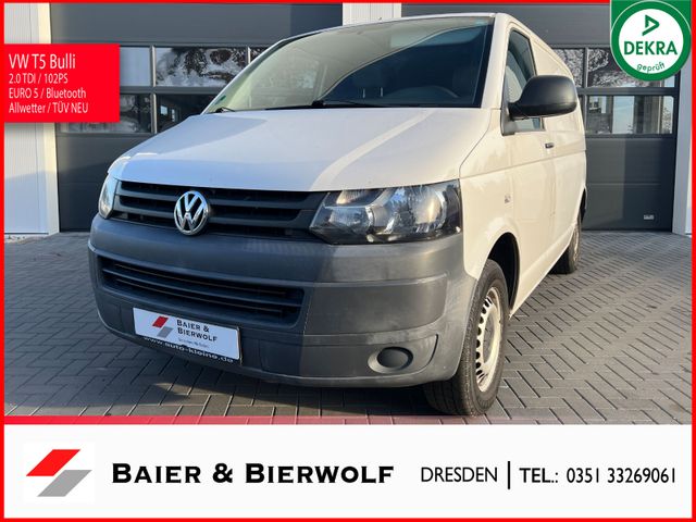 Volkswagen T5 Transporter Kasten TÜV NEU