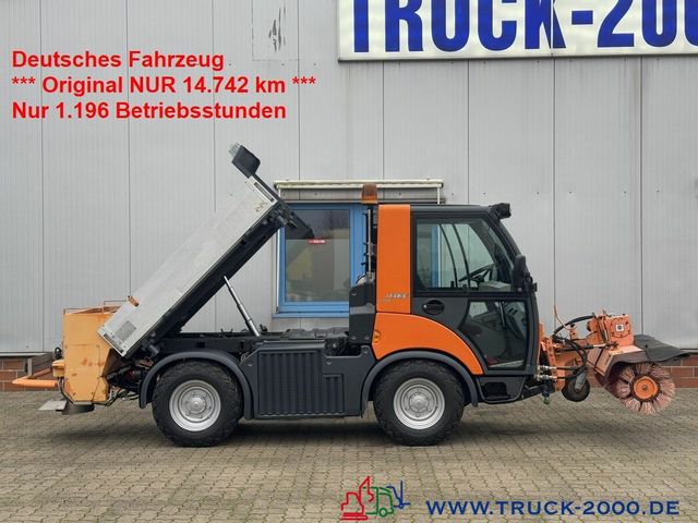 Multicar Tremo X56 Winterdienst Streuer + Besen NUR 14TKM