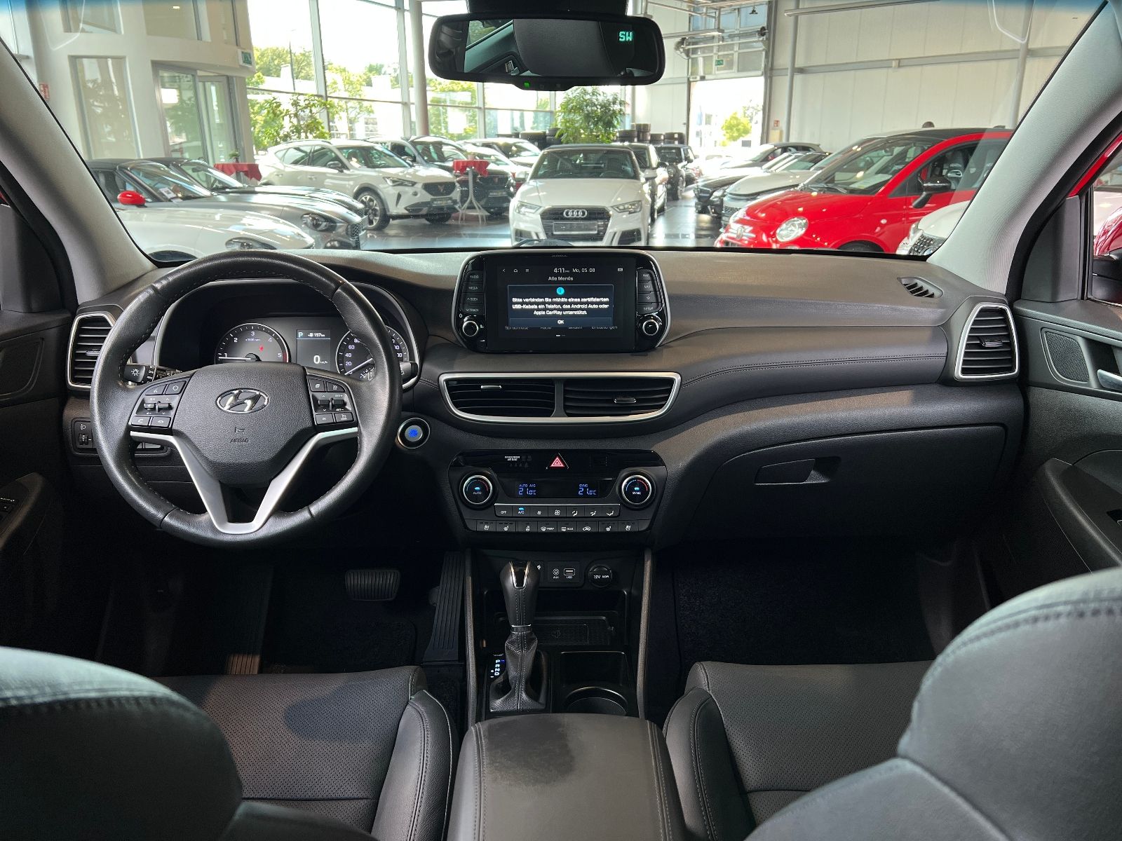 Fahrzeugabbildung Hyundai TUCSON Premium Mild-Hybrid 4WD AHK 360° LEDER