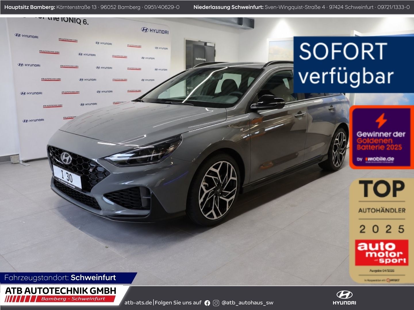 Hyundai i30 N Line N-Line Kombi 1.6 T-GDi 150PS DCT Navi
