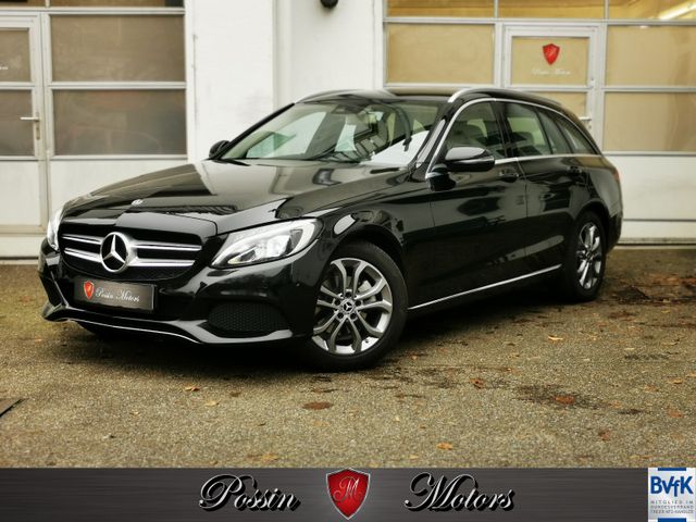 Mercedes-Benz C 180 Avantgarde, AHK, LED, PDC, Vollleder Beige