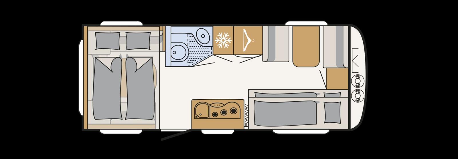 Dethleffs c'go Active up 525 KR