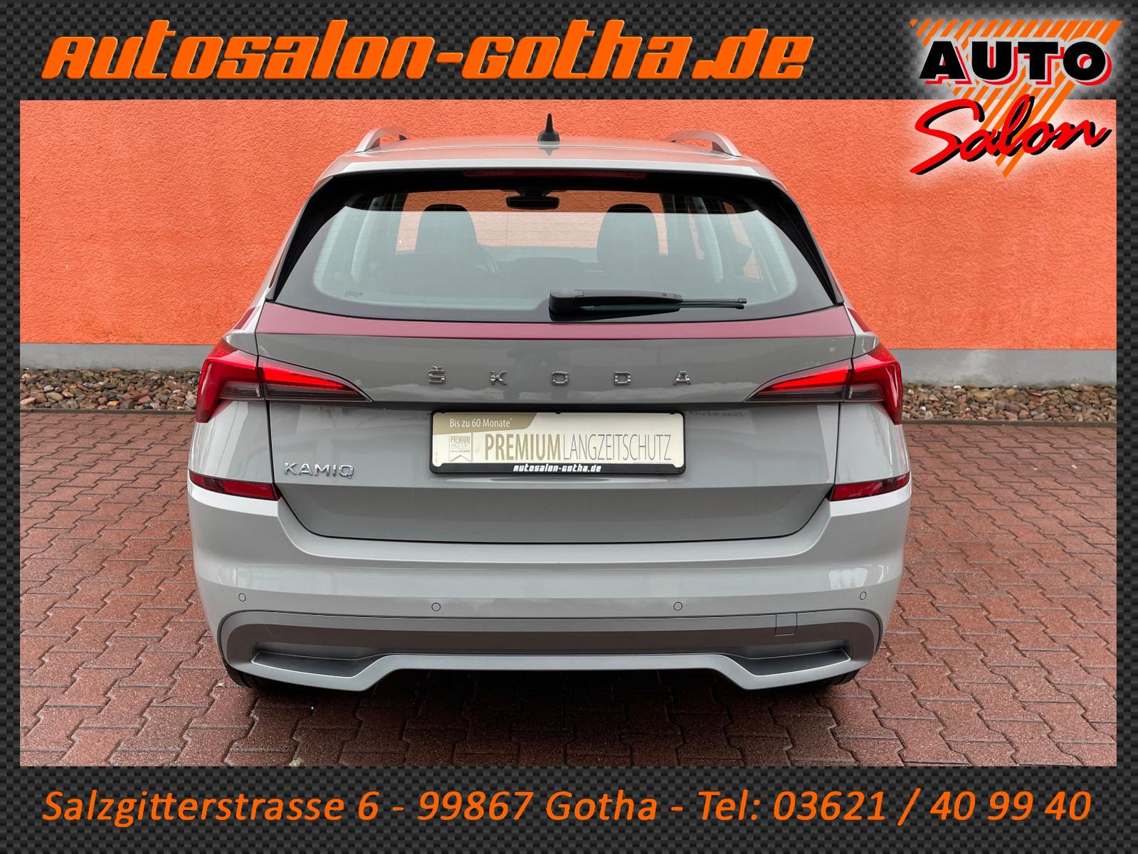 Skoda Kamiq TSI Style Stahlgrau LED+APP LANE SHZ SHEFT, миниатюра 5