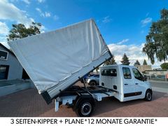 Renault Master MAXI*DoKa 3-Seiten-Kipper*6 SITZE*AHK*TÜV