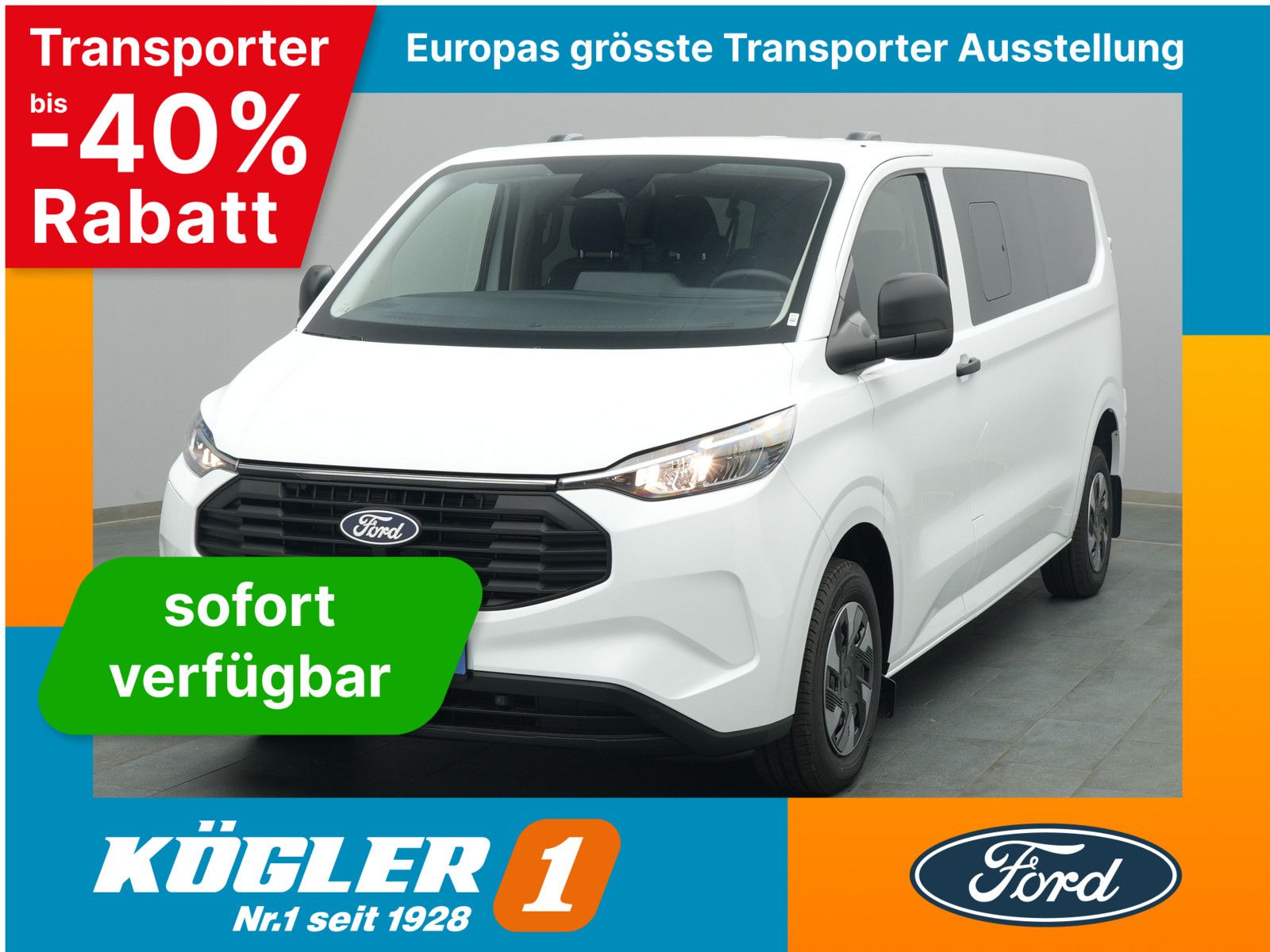 Ford Transit Custom Kombi PHEV 340 L2 Trend -16%*