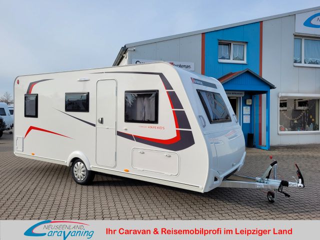 Neuseenland Caravaning Fahrzeugverkauf STERCKEMAN Easy Comfort 496PE KIDS *MJ23*Fliegengittertür