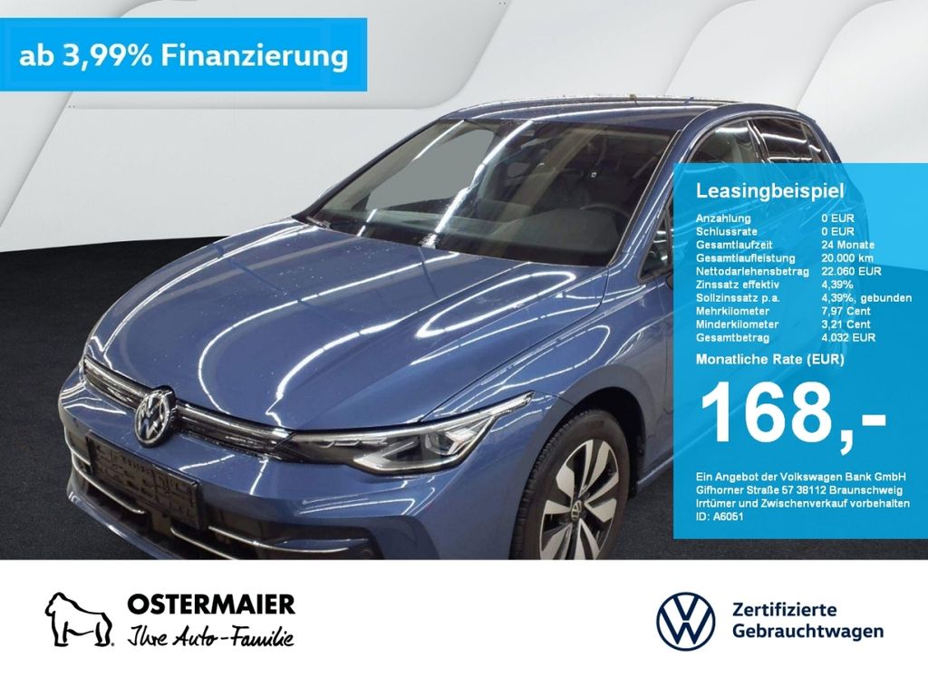 Volkswagen Golf VIII GOAL 1.5TSI 116PS ACC.AHK.NAVI.2xPDC.L