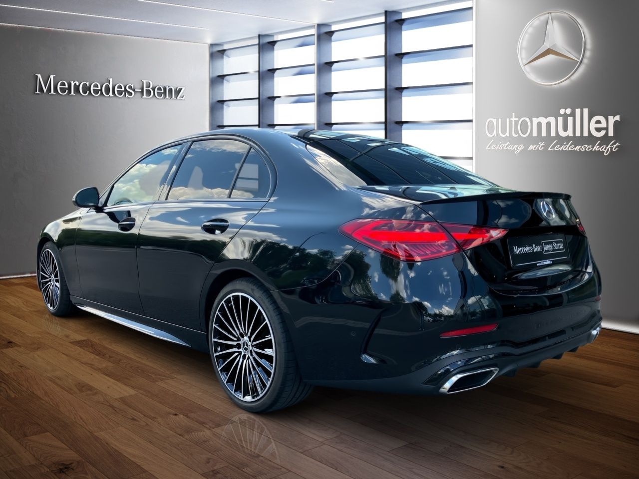 Fahrzeugabbildung Mercedes-Benz C 180 AMG+NIGHT+BURMEST+19''+LENKRADHEIZ+360°