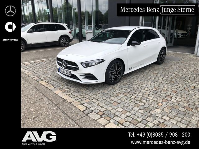 Mercedes-Benz A 180 AMG MBUX High-End LED Park RF Spgl-P Night